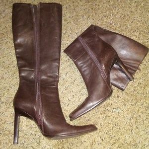 Diba usa leather brown boots